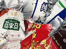 金双联铝塑分离机助力牛奶盒脱铝